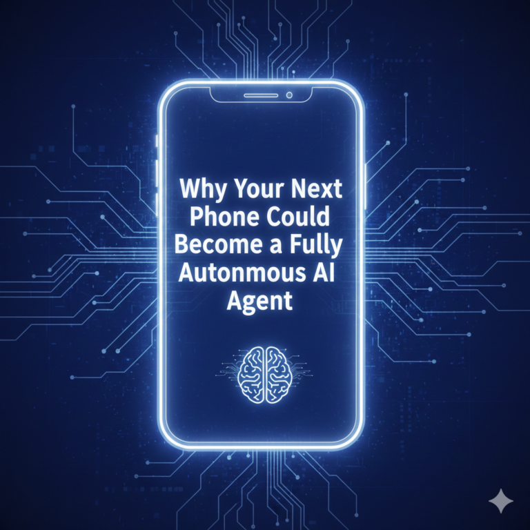 Why Your Next Phone Could Become a Fully Autonomous AI Agent