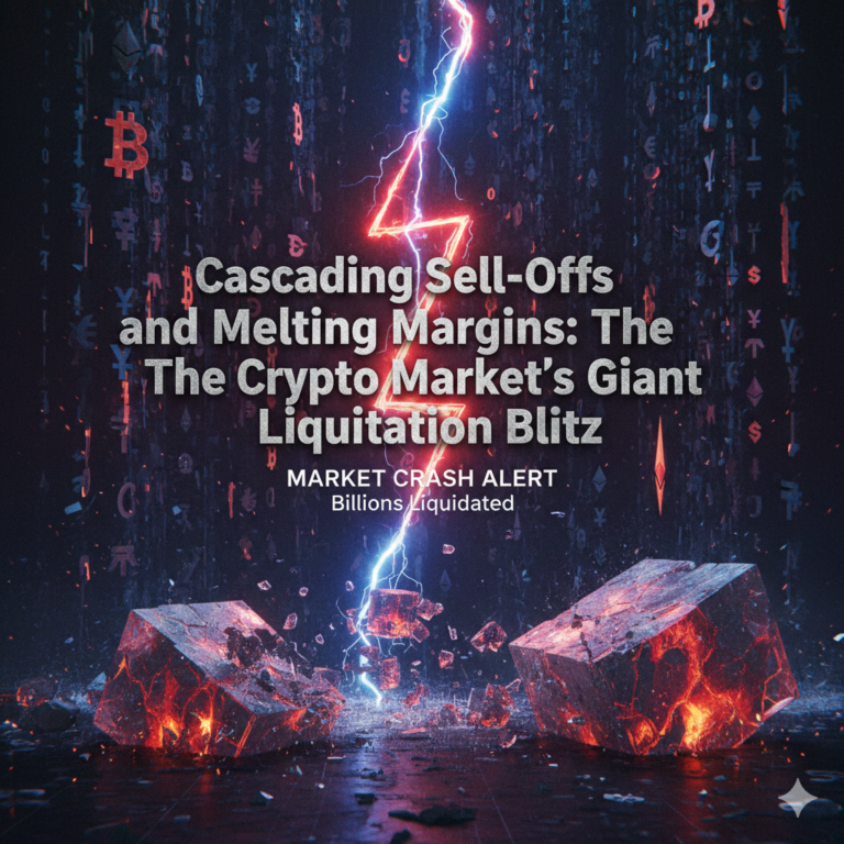 Cascading Sell-Offs and Melting Margins: The Crypto Market’s Giant Liquidation Blitz
