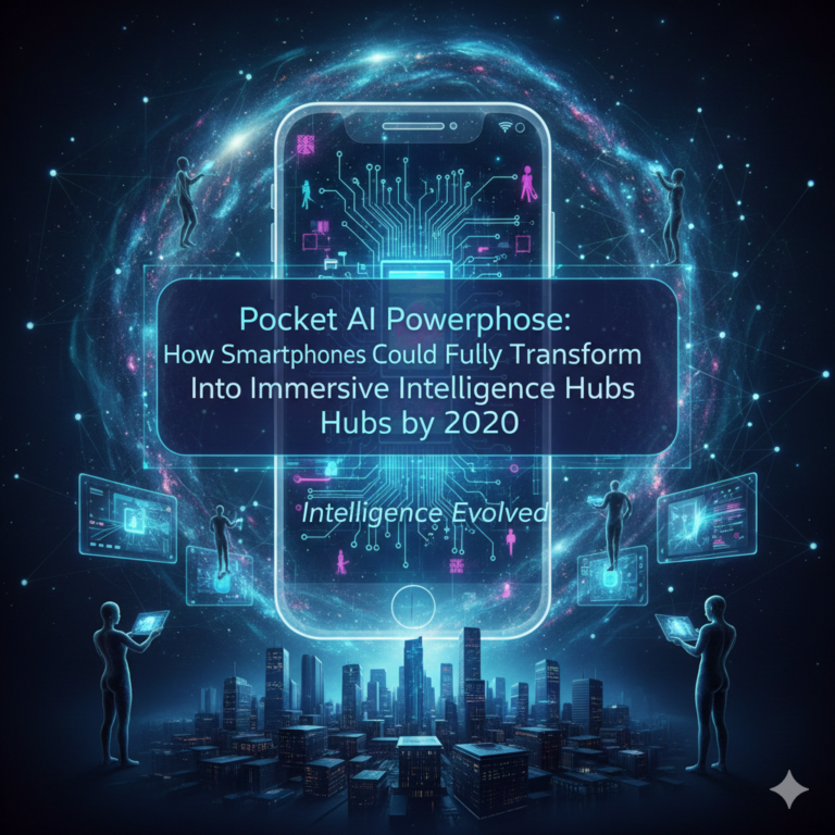 Pocket AI Powerhouse: How Smartphones Could Fully Transform Into Immersive Intelligence Hubs by 2030