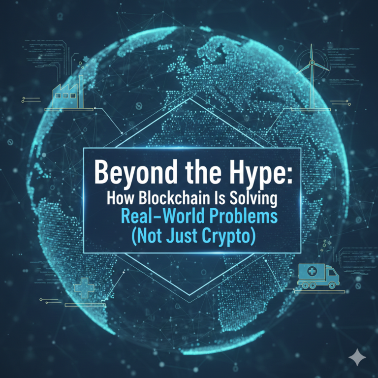 Beyond the Hype: How Blockchain Is Solving Real-World Problems (Not Just Crypto)