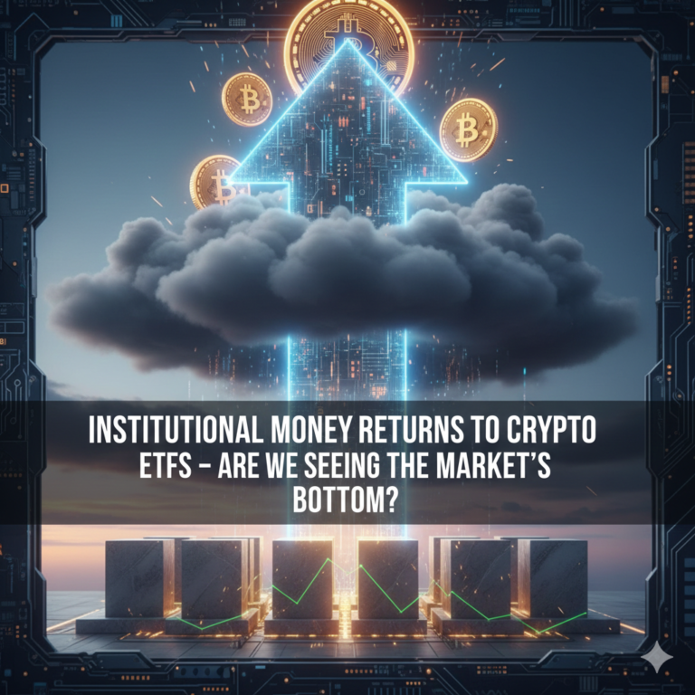 Institutional Money Returns to Crypto ETFs — Are We Seeing the Market’s Bottom?