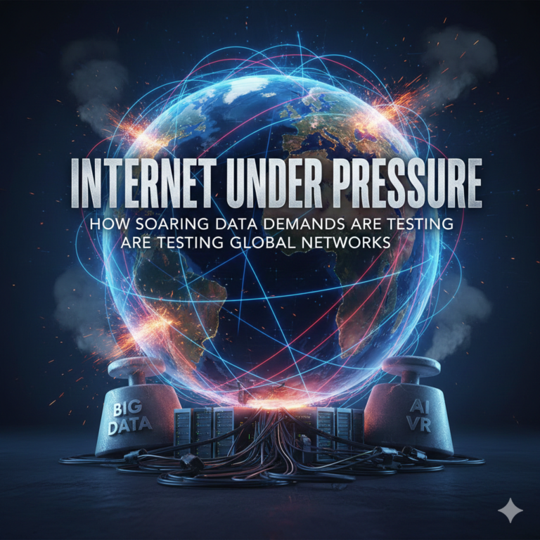 Internet Under Pressure: How Soaring Data Demands Are Testing Global Networks